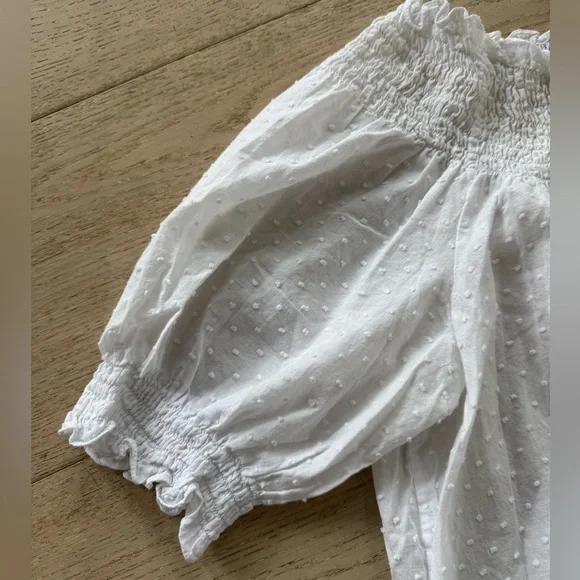 Hill House Caroline Nap dress size S Swiss dot white - Picture 9 of 13